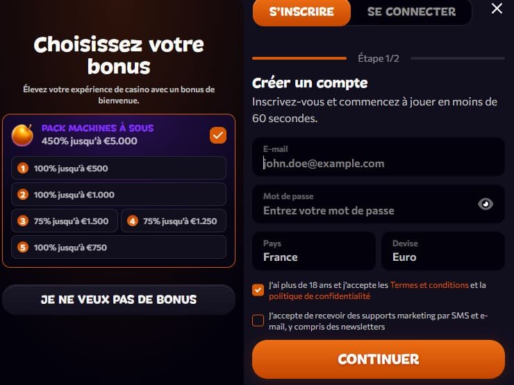 Meilleur aphrodite casino France à France